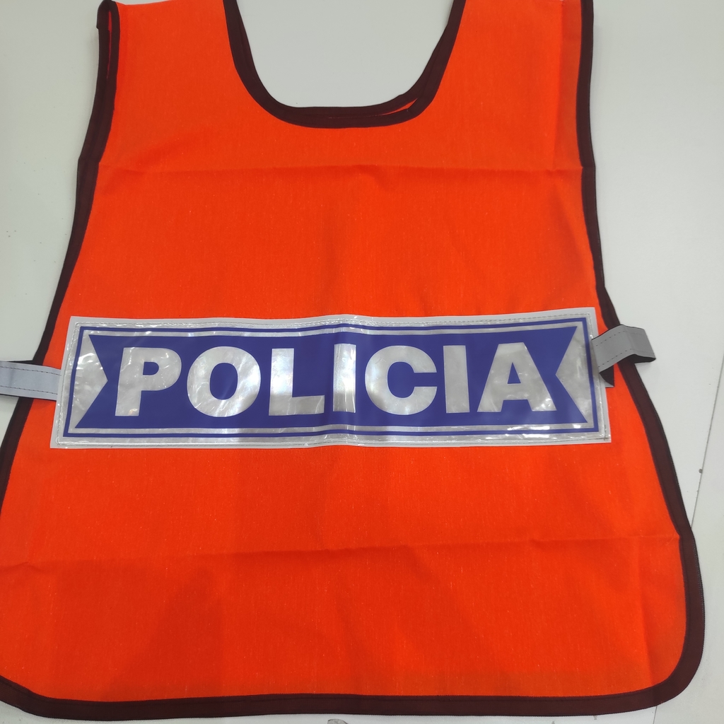 Chaleco Policía Federal Naranja (SOLO CON CREDENCIAL)