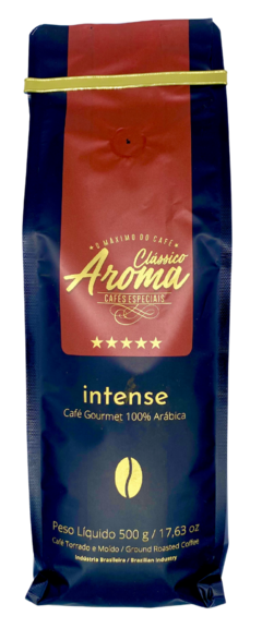 CAFÉ CLÁSSICO AROMA GOURMET INTENSE MOÍDO 500g