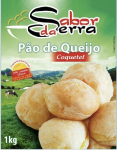 PÃO DE QUEIJO SABOR DA SERRA COQUETEL TRADICIONAL 1Kg