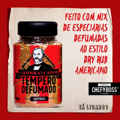 TEMPERO CHURRASCADOR DEFUMADO - 350g