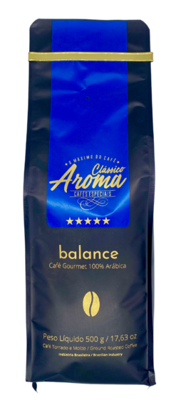 CAFÉ CLÁSSICO AROMA GOURMET BALANCE MOÍDO 500g