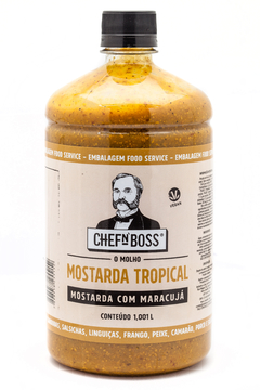 MOSTARDA TROPICAL MARACUJÁ - 1Kg