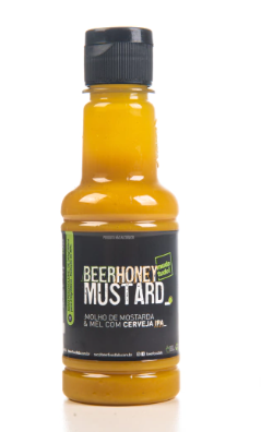 MOLHO BEER LAB BEERHONEY MUSTARD E MEL COM CERVEJA IPA 200ml