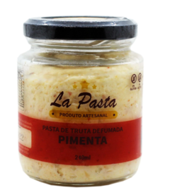 PASTA DE TRUTA DEFUMADA PIMENTA 240ml