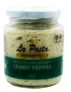 PASTA DE TRUTA DEFUMADA LEMON PEPPER 240ml