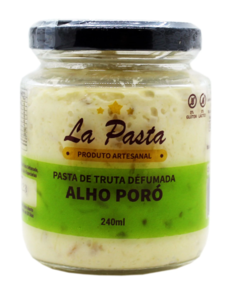 PASTA DE TRUTA DEFUMADA ALHO PORÓ 240ml