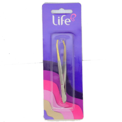 PINÇA LIFE B RETA PONTA DOURADA - comprar online