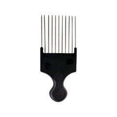 PENTE GARFO PARA CABELO AFRO DENTES DE METAL LIFE B na internet