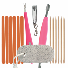 KIT CUIDADO COM AS UNHAS LIFE B + PEDRA POMES - comprar online