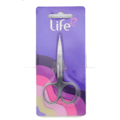 TESOURA PARA UNHAS LIFE B PONTA CURVA - comprar online