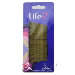 GRAMPO LIFE B PEQUENO LOIRO 4.5 CM C/50 - comprar online