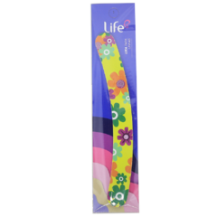 LIXA PARA UNHAS LIFE B CURVA COLORIDA - comprar online