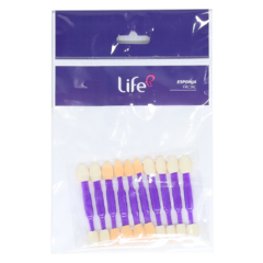 APLICADORES DE SOMBRA LIFE B PONTAS DUPLAS C/10 - comprar online