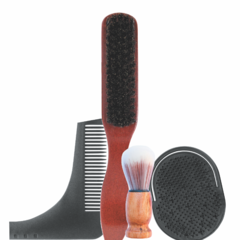 KIT PARA BARBA LIFE B + PENTE OVAL DE BOLSO - comprar online