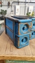 Cajoncitos máquina de coser azul