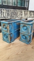 Cajoncitos máquina de coser azul - Restyling Casa de Tesoros