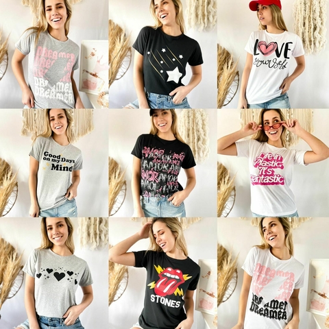 Remeras x mayor de mujer new arrivals