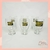 Conjunto 06 Mini Tulipas de Vidro Personalizadas - 300ml - comprar online