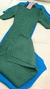 Vestido tricot midi canelado - BYMF