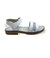 Sandalia Nena Blanca y Plata - comprar online