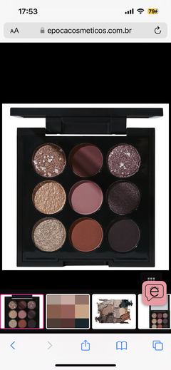 Paleta de Sombras Nádia Tambasco By Océane - To Go My Glam 7,2g - comprar online