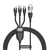 A01089 - Cable 3 en 1 - USB-A/C - BASEUS