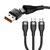 A01089 - Cable 3 en 1 - USB-A/C - BASEUS - tienda online