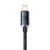 Imagen de A01200 - Cable USB-A a Lightning Crystal 2mts 2.4A (Black) - BASEUS