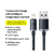 A01200 - Cable USB-A a Lightning Crystal 2mts 2.4A (Black) - BASEUS - comprar online