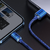A01201 - Cable USB-A a Lightning Crystal 2mts 2.4A (Blue) - BASEUS - comprar online