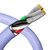 A01202 - Cable USB-A a Lightning Crystal 2mts 2.4A (Purple) - BASEUS - tienda online