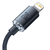 A01072 - Cable USB-C a Lightning Crystal 1.2mt (Black) - BASEUS - tienda online