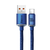 A01206 - Cable USB-A a USB-C Crystal 1.2mt 100w (Blue) - BASEUS