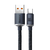 A01208 - Cable USB-A a USB-C Crystal 2mts 100w (Black) - BASEUS - comprar online