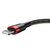 A00472 - Cable cafule USB-A a Lightning 3mts 2A (Black/Red) - BASEUS - tienda online