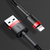 A00472 - Cable cafule USB-A a Lightning 3mts 2A (Black/Red) - BASEUS - comprar online