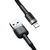 A00035 - Cable USB-A a Lightning (Gray/Black) - BASEUS