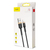 A00473 - Cable USB-A a Lightning Cafule 3mts 2A (Black/Gold) - BASEUS - tienda online