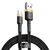 A00473 - Cable USB-A a Lightning Cafule 3mts 2A (Black/Gold) - BASEUS