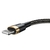 Imagen de A00473 - Cable USB-A a Lightning Cafule 3mts 2A (Black/Gold) - BASEUS