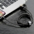 A00473 - Cable USB-A a Lightning Cafule 3mts 2A (Black/Gold) - BASEUS en internet