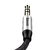 A01267 - Cable jack 3,5 mm 1.5 mts (Silver) - BASEUS - tienda online