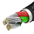 Imagen de A01087 - Cable 3 en 1 USB-A 1.5mts (Black) - BASEUS