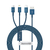 A01086 - Cable 3 en 1 USB-A 1.5mt (Blue) - BASEUS