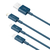 A01086 - Cable 3 en 1 USB-A 1.5mt (Blue) - BASEUS - FAVAR IMPORT