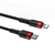 A00752 - Cable USB-C a Lightning 18w PD 1mt (Black-Red) - BASEUS - FAVAR IMPORT