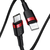 A00752 - Cable USB-C a Lightning 18w PD 1mt (Black-Red) - BASEUS - tienda online