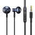 A01067 - Auriculares Wired Jack 3.5 (Black) - BASEUS