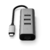 A01038 - Hub 3 Puertos USB-A / Ethernet (Space Gray) - SATECHI