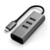 A01038 - Hub 3 Puertos USB-A / Ethernet (Space Gray) - SATECHI - FAVAR IMPORT